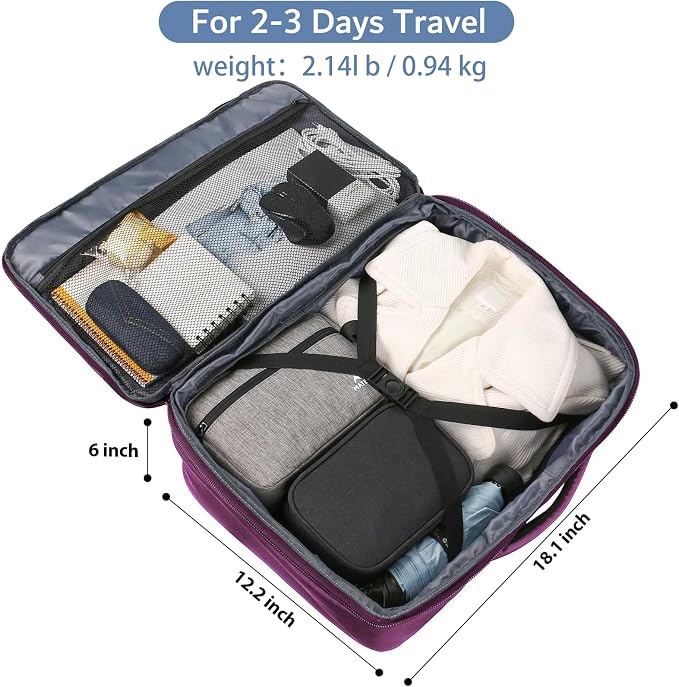 MATEIN Carry on Backpack for Women, 27L Flight Approved Backpack for Teacher