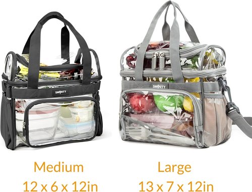 J.CARP Clear Backpack - Heavy-Duty Transparent Design for Easy Visibility | Ideal for Events