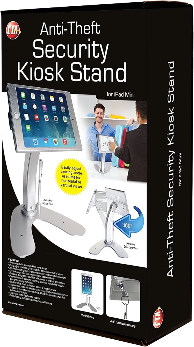 Dual Kiosk Stand- CTA Aluminum Stand