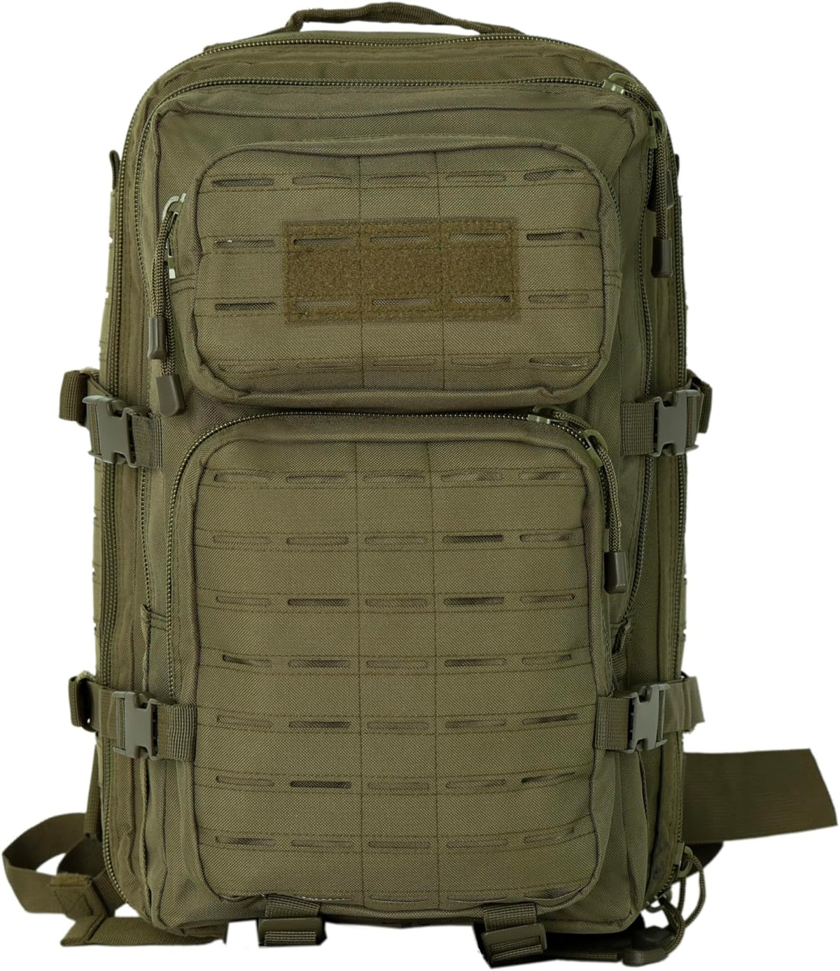 Skiennix 40L Tactical Military Backpack - Durable Assault Pack for Hiking & Trekking (Green)