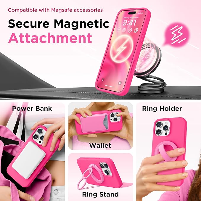 GolbinBox Magnetic for iPhone 16 Pro Case, Compatible