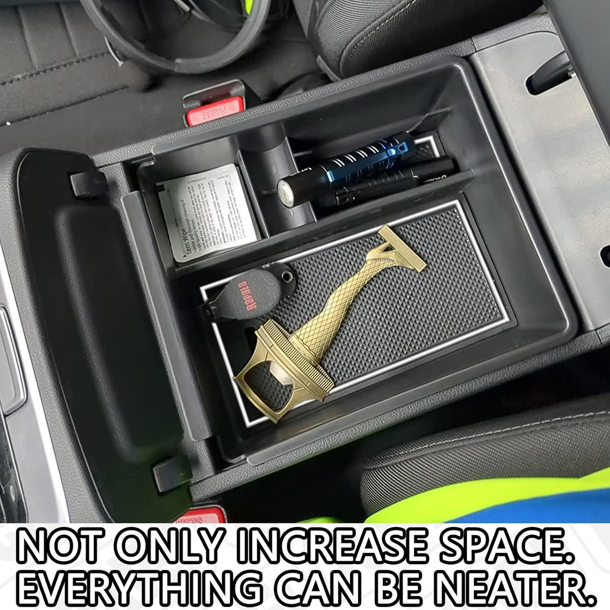 Center Console Organizer for 2022-2024 Hyundai Tucson& Santa Cruz 2022-2026