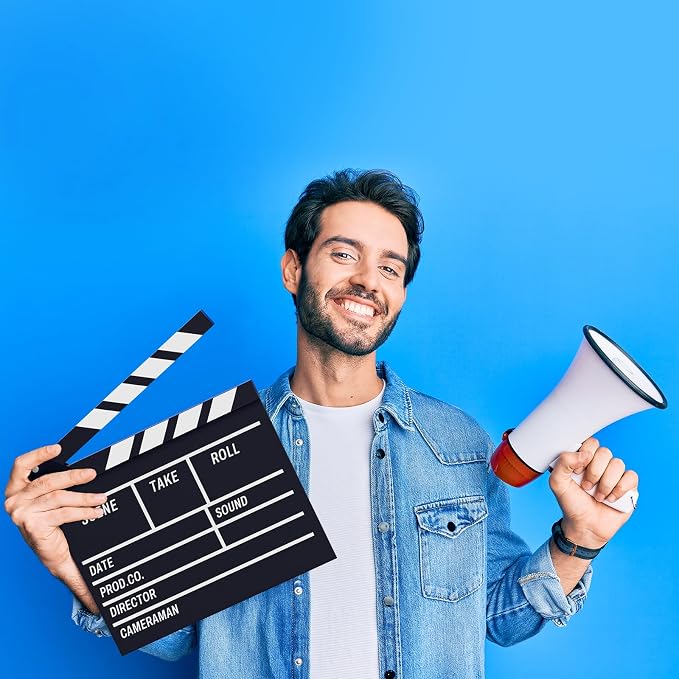 Movie Film Clapboard Hollywood Wooden-Clapper Board Directors Photography