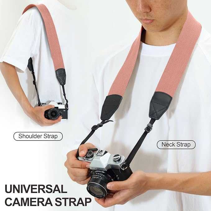 Padwa Lifestyle Pink Camera Strap