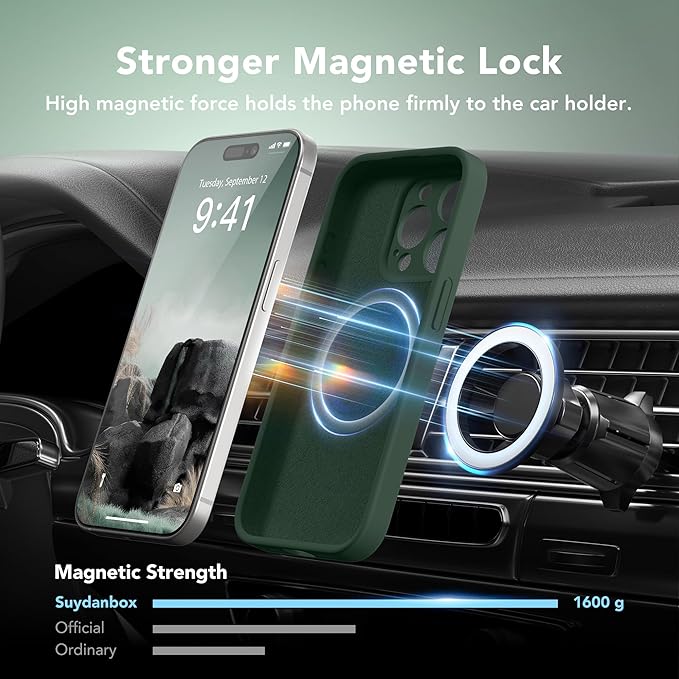 Magnetic for iPhone 13 Pro Case, Compatible