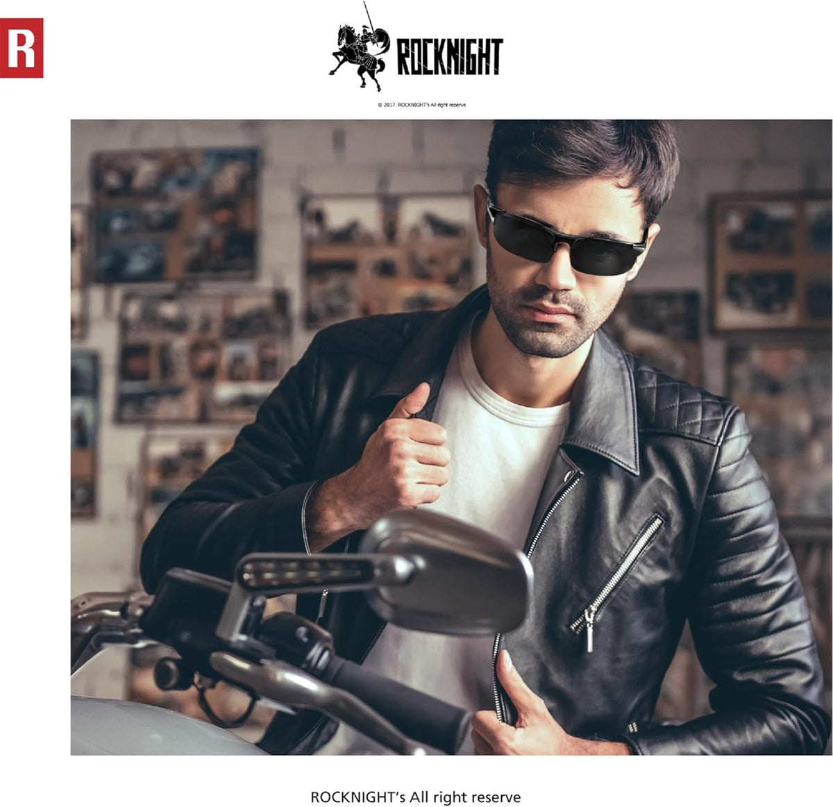 ROCKNIGHT HD Polarized Sunglasses - Ultra-Light UV400 Protection for Golf & Fishing | Outdoor Use