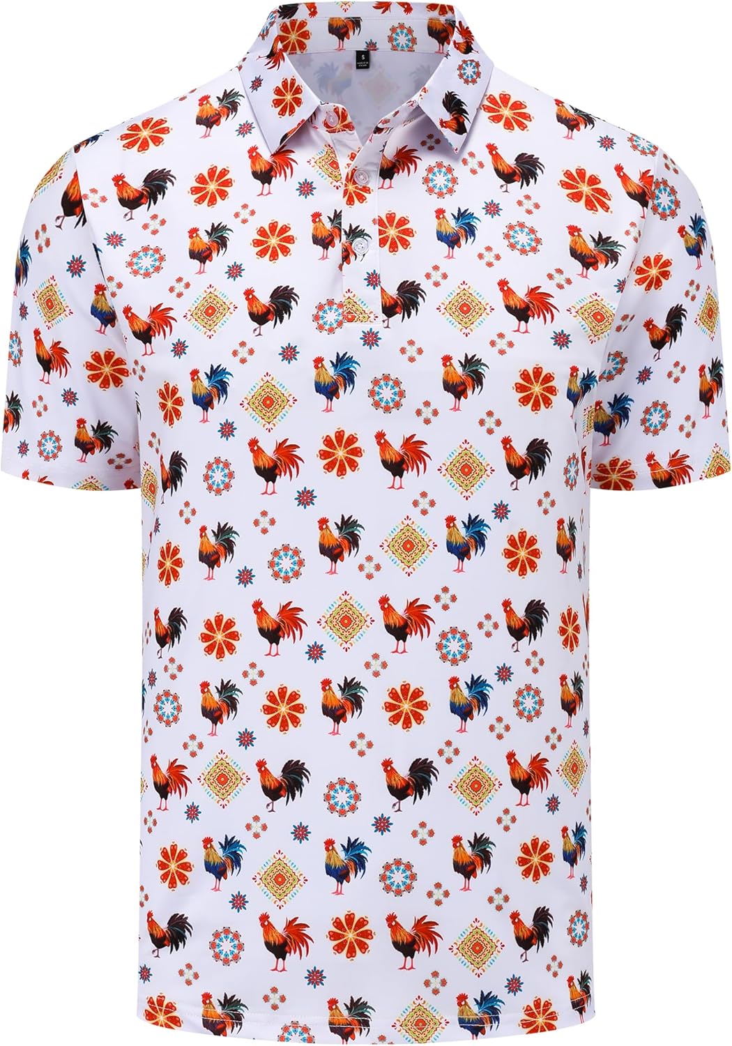 Skiennix Men's Golf Polo Shirt - Short Sleeve Moisture-Wicking Performance in Casual Style