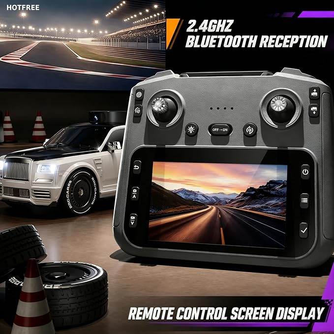 1/24 FPV RC Drift Car with HD Camera, 4WD Remote Control Car with Screen