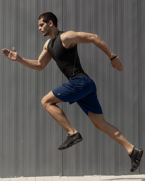 NY Threads Men's Athletic Shorts - Quick Dry, Lightweight, Loose-Fit Running Gym Shorts with Pockets