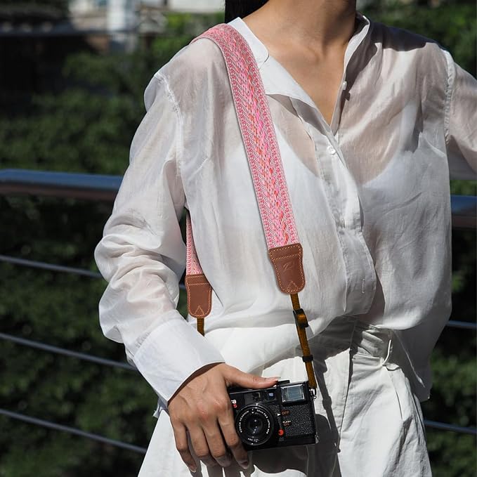 Padwa Lifestyle Speed Pink Camera Strap