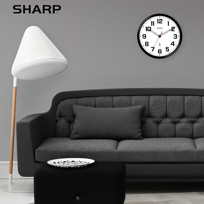 Sharp Atomic Analog Wall Clock