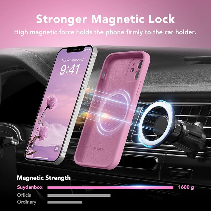 Magnetic for iPhone 12 Case, Compatible