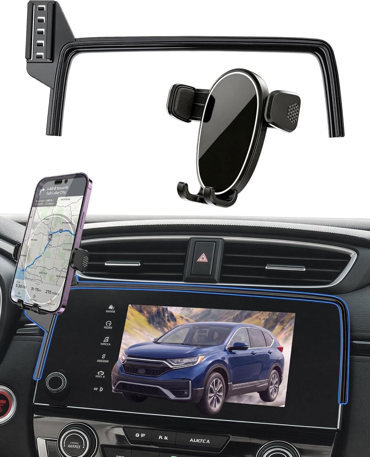 Car Phone Holder for 2017-2022 Honda CRV, 2020 2021 Honda CR-V Accessories