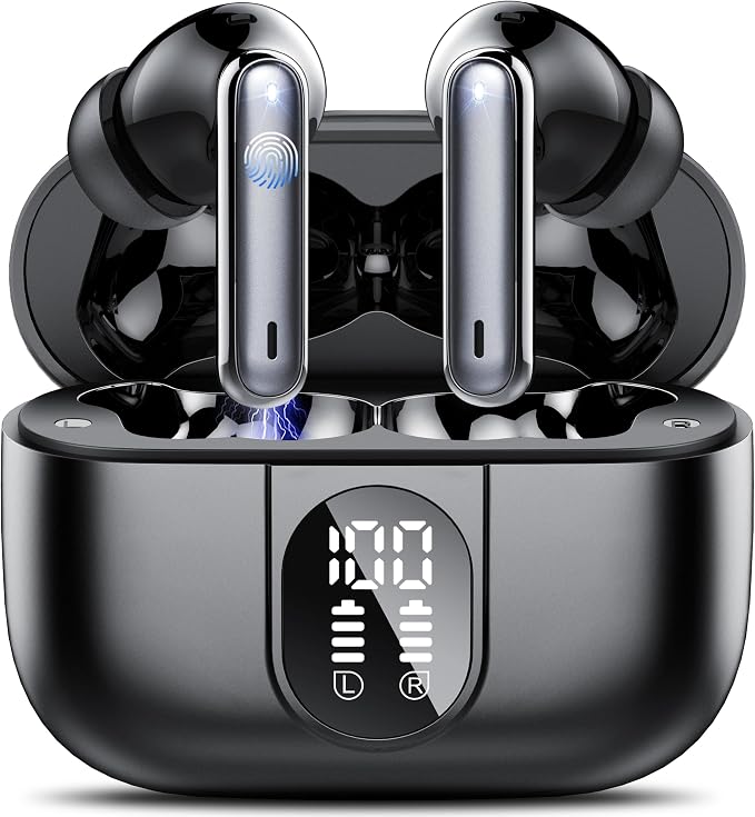 Ai Translation Earbuds Real Time, 3-in-1 Buletooth 5.3 Translator Earbuds