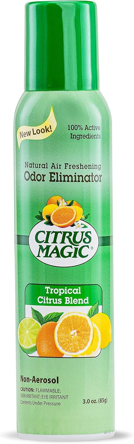 Citrus Magic Natural Odor Eliminating Air Freshener Spray, Lemonberry, 3-Ounce