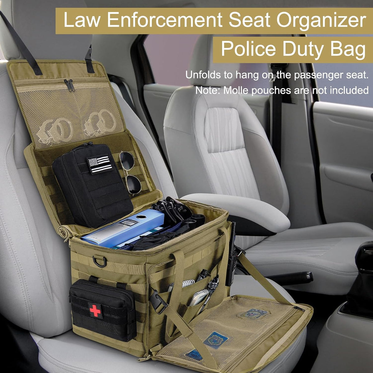 GDNasist Patrol Bag Law Enforcement Police Gear Police Officer Duty Bag
