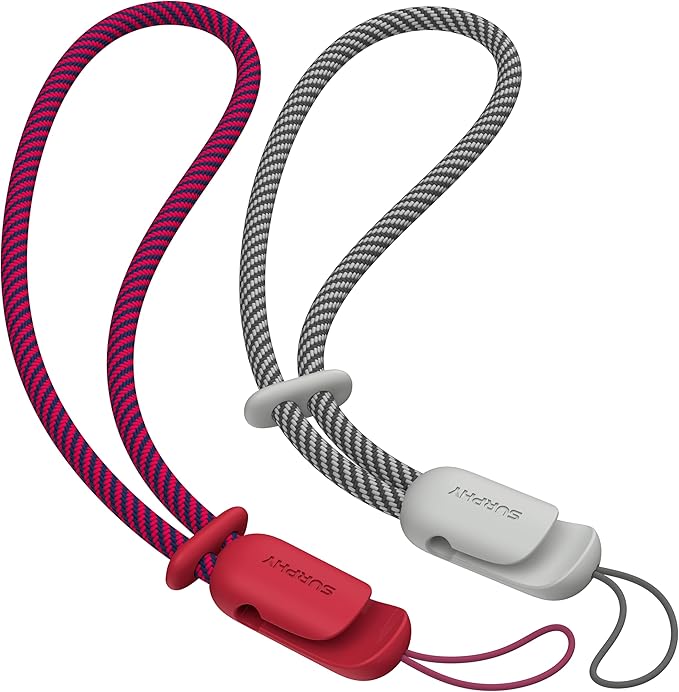 SURPHY 2 Pack Phone Lanyard for Cellphone Case, Phone Wrist Strap for Case