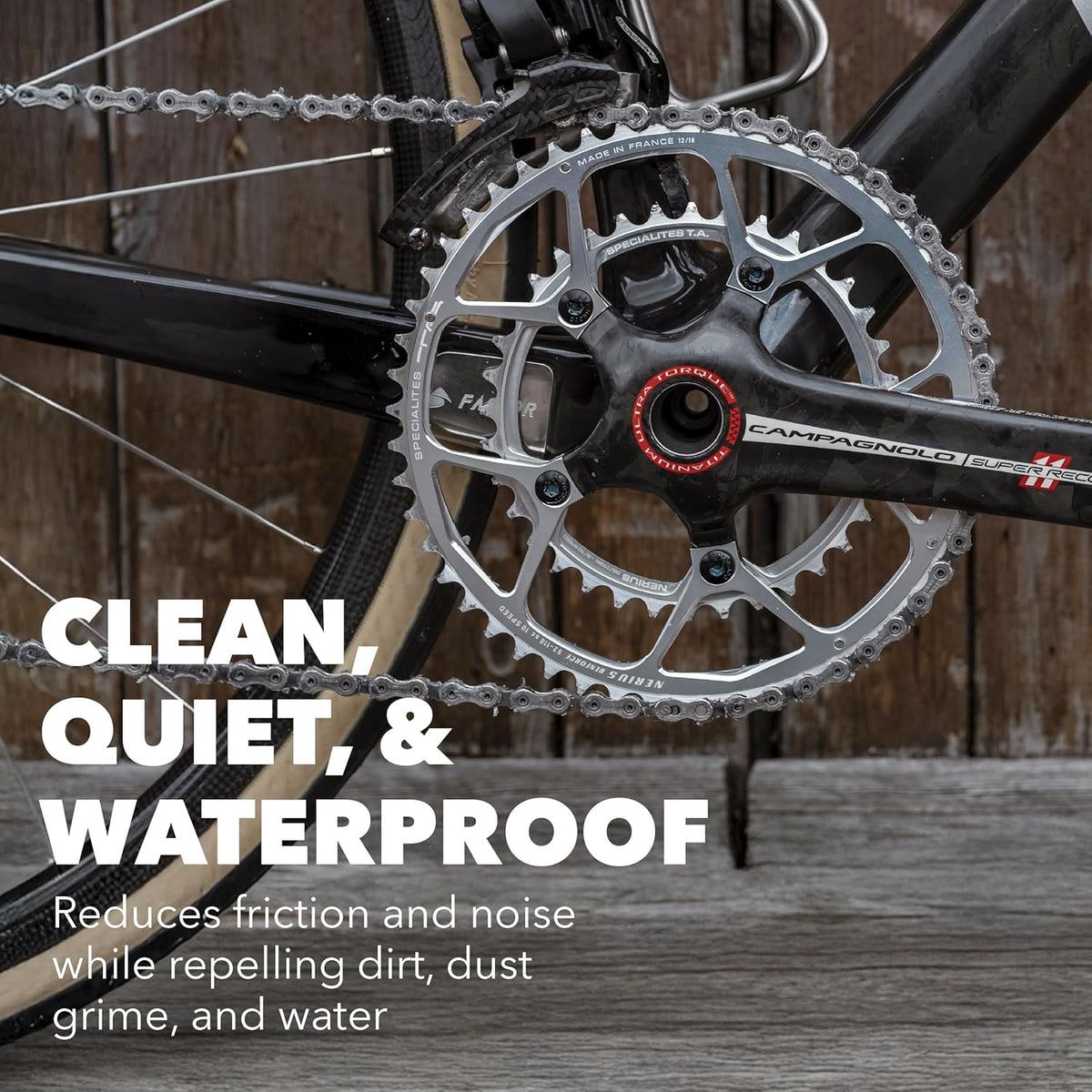 SILCA Super Secret Bike Chain Lube - Ultra Fast Liquid Wax for Smooth, Silent Performance | All-Weather Friction Reduction