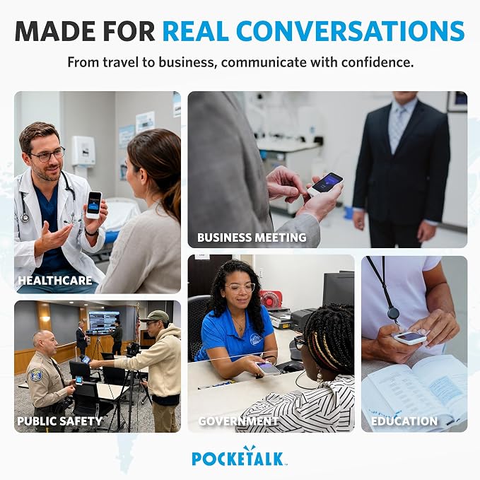 POCKETALK S2 Business eSIM 5 Year White