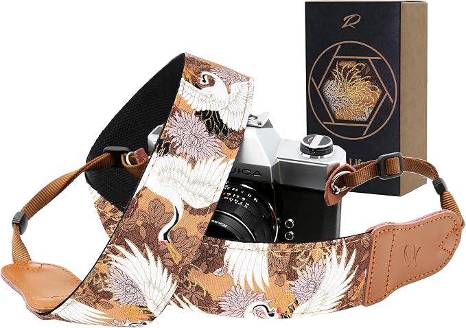 Padwa Lifestyle Brown Crane Camera Strap