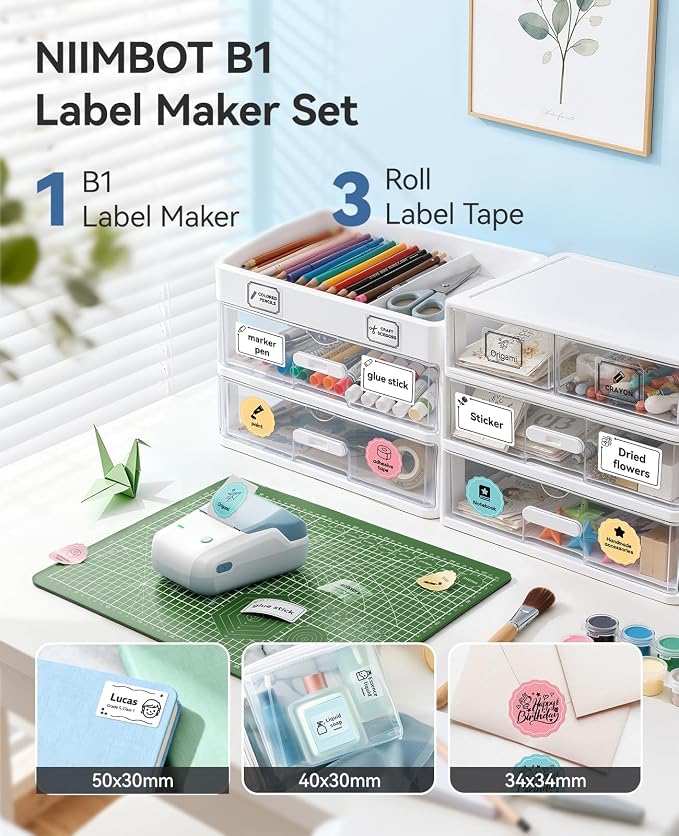 NIIMBOT B1 Label Maker Machine