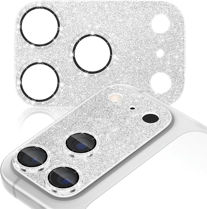 imluckies Compatible with iPhone 17 Pro Max Camera Lens Protector Bling