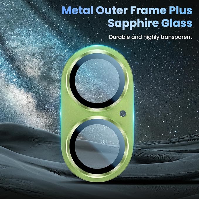 Uyiton Compatible with iPhone 17 Camera Lens Protector