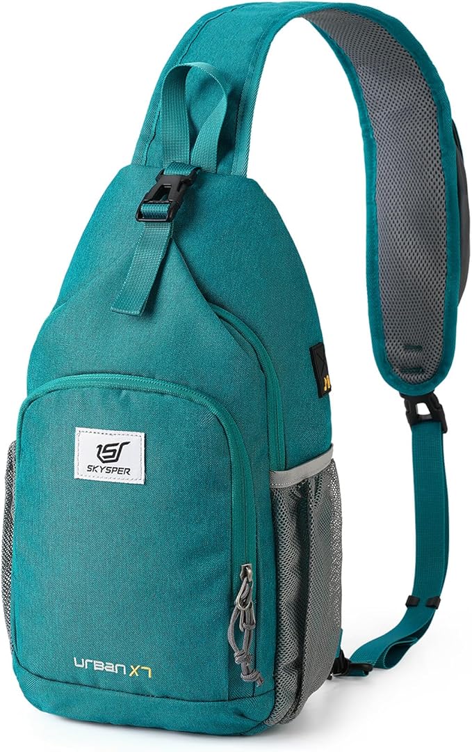 SKYSPER Sling Bag RFID Crossbody Sling Backpack Cross Body Shoulder Bag Travel