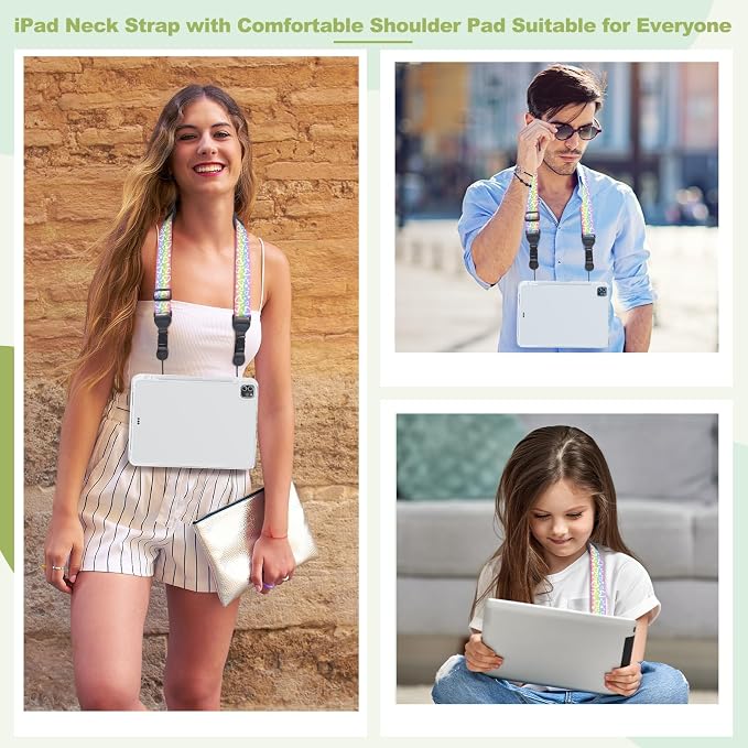 Universal Shoulder Strap, Removable Neoprene Padded Camera Strap, Adjustable