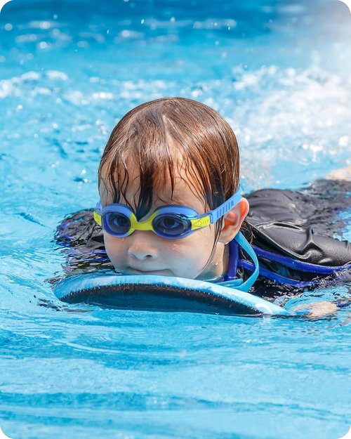 Findway Kids Swim Goggles - Anti-Fog, Leak-Proof Design for Ages 3-12 | Perfect for Boys & Girls
