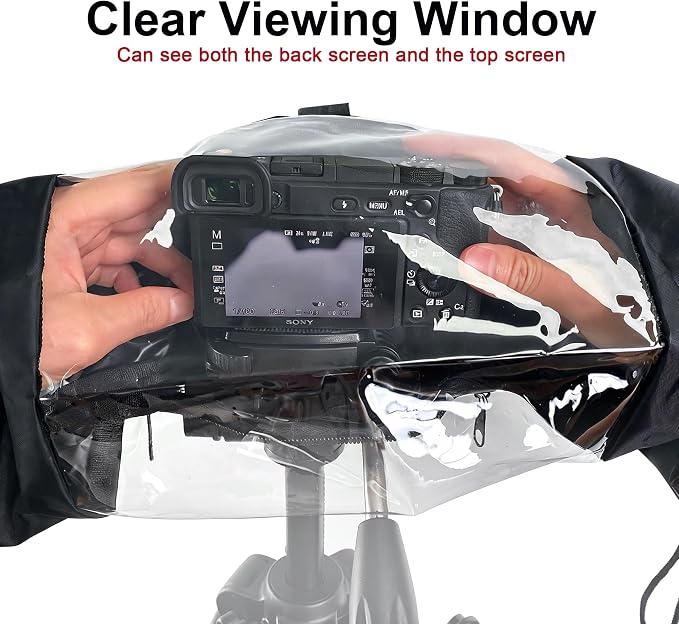 BlingKingdom Waterproof Camera Rain Cover, Professional Sleeve Dust Proof