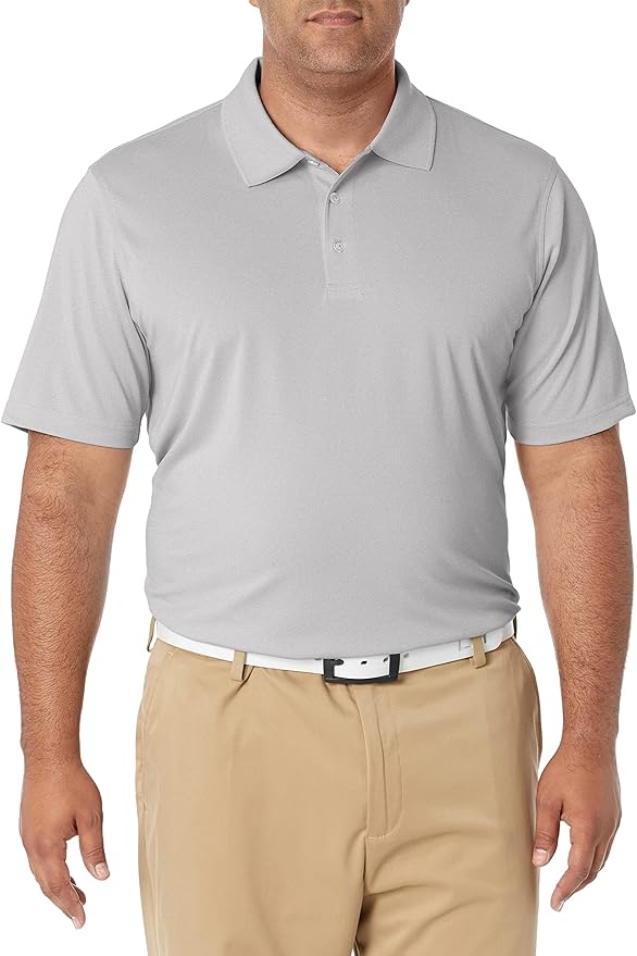 Amazon Essentials Mens Golf Polo Shirt, Moisture-Wicking Quick Dry, Short Sleeve