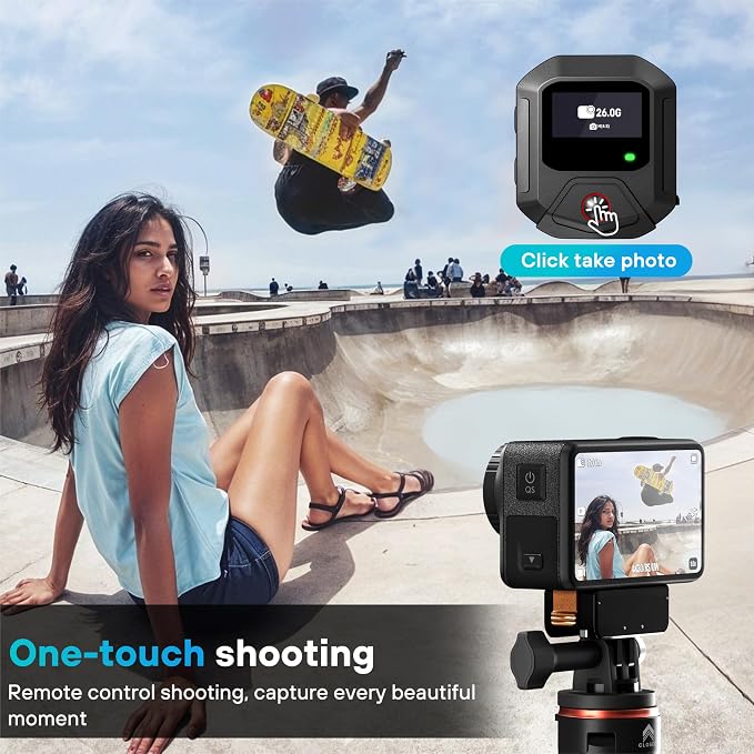 GPS Remote Control for DJI Osmo Action 6/Action 5 Pro/Action 4, GPS Wireless