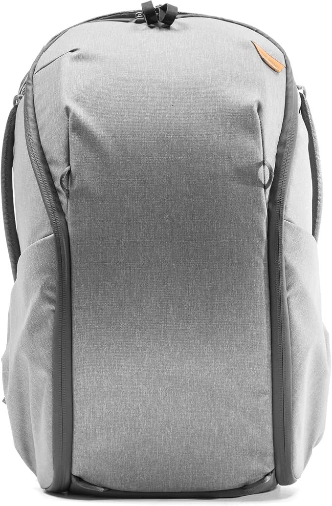 Peak Design Everyday Backpack Zip 20L, 270-Degree Zip, Dual Side Pockets