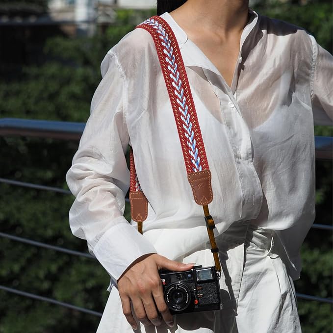 Padwa Lifestyle Speed Red Camera Strap
