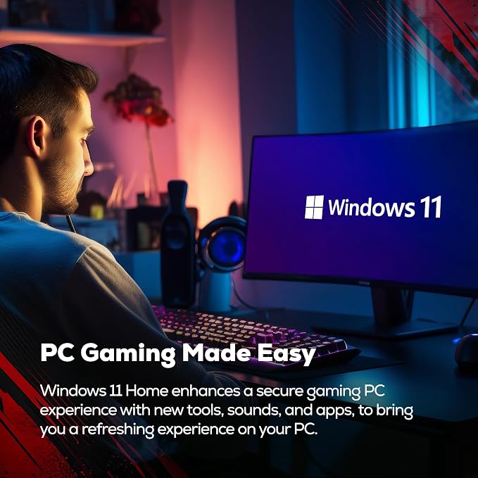 iBUYPOWER Element SE Gaming PC Desktop Computer AMD Ryzen 5 8400F CPU, NVIDIA GeForce RTX 3050 6GB GPU, 16GB DDR5 RAM, 1TB NVMe SSD, Windows 11 Home, Gamer Keyboard and Mouse - ESA5N3501