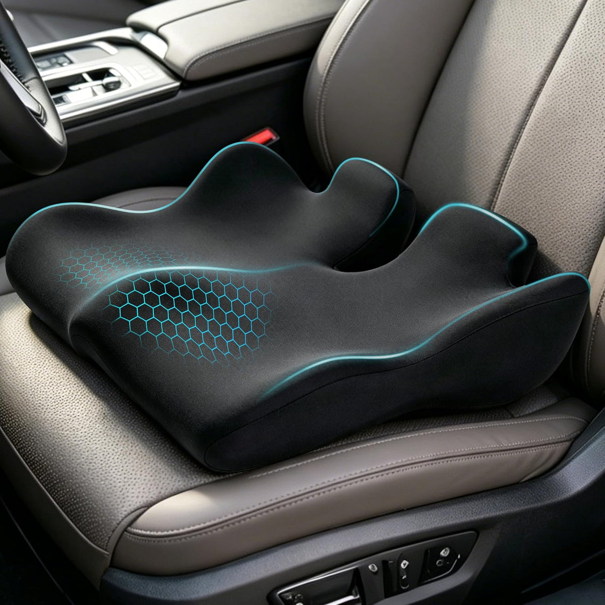 Seat Cushion for Car, Office Chair Cushion for Butt Tailbone Pain Relief