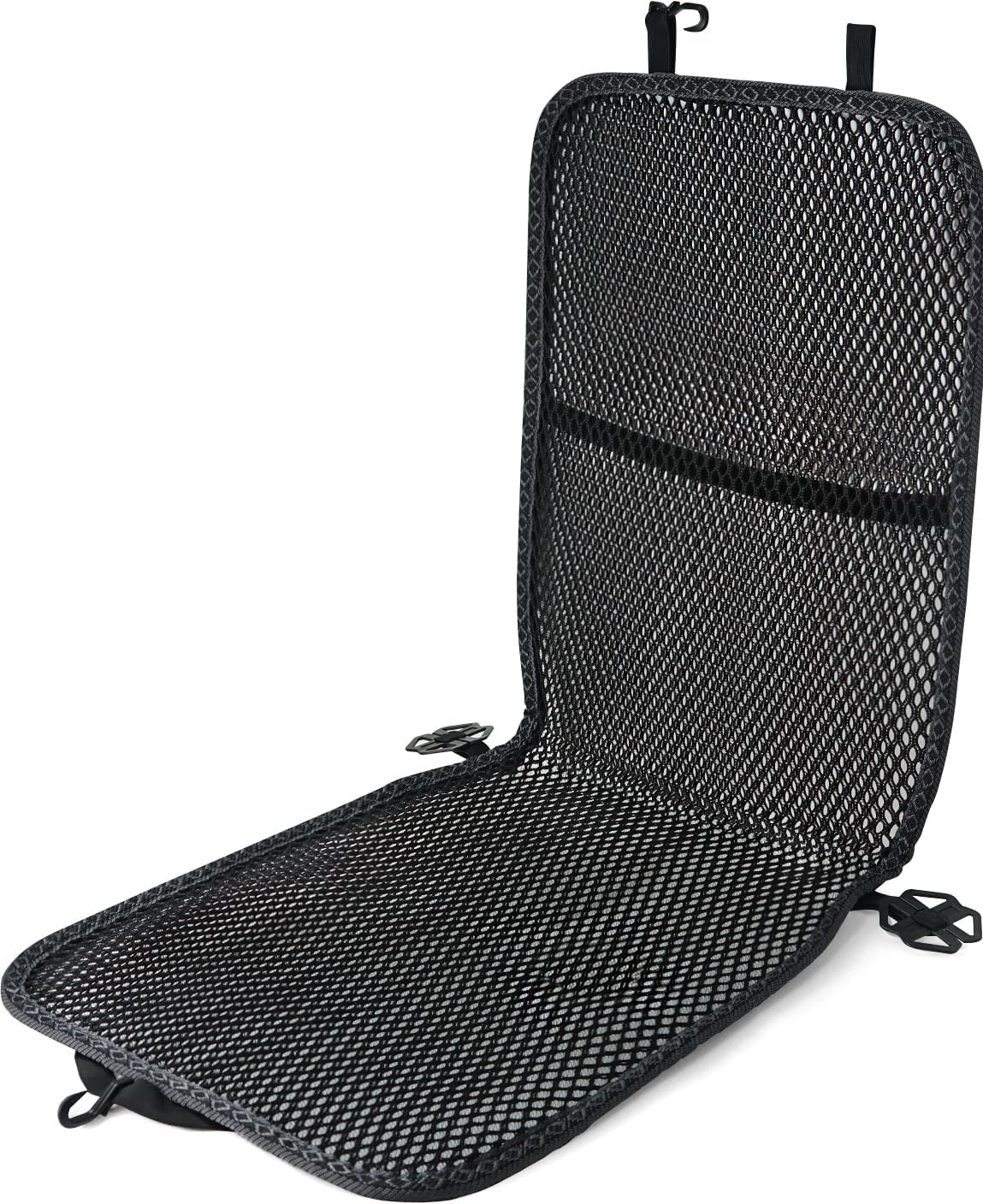 carrotez Cool & Breathable 3D Air Mesh Car Seat Cushion Pad 41" x 15" Black