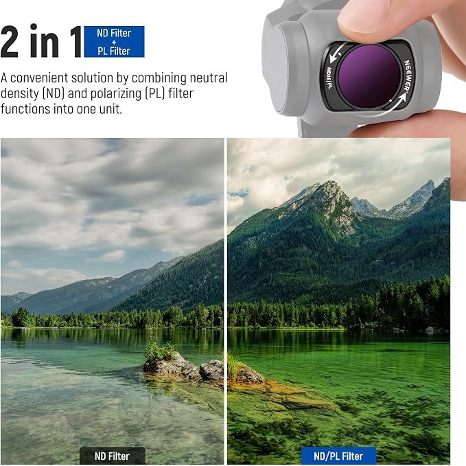 NEEWER 14 Pack Magnetic ND Filter Set Compatible