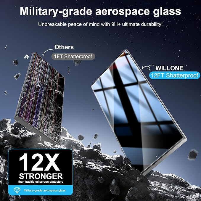 V-PORYADKU 2 Pack for Samsung Galaxy Note 20 Ultra Screen Protector + 2 Pack