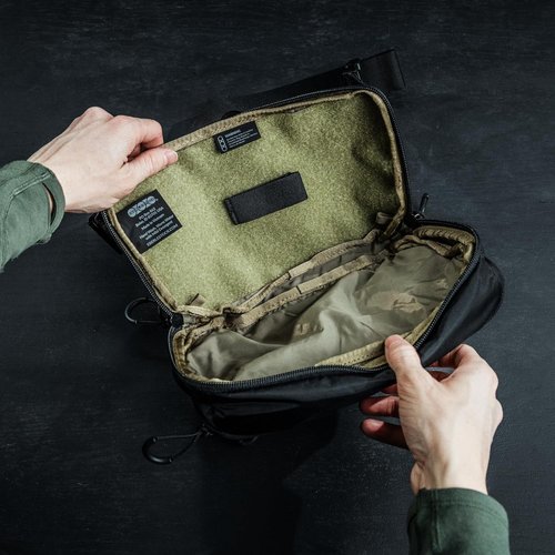 Eberlestock Bando Bag - Tactical Men's Fanny Pack with Adjustable Waist Belt & Zippered Pockets
