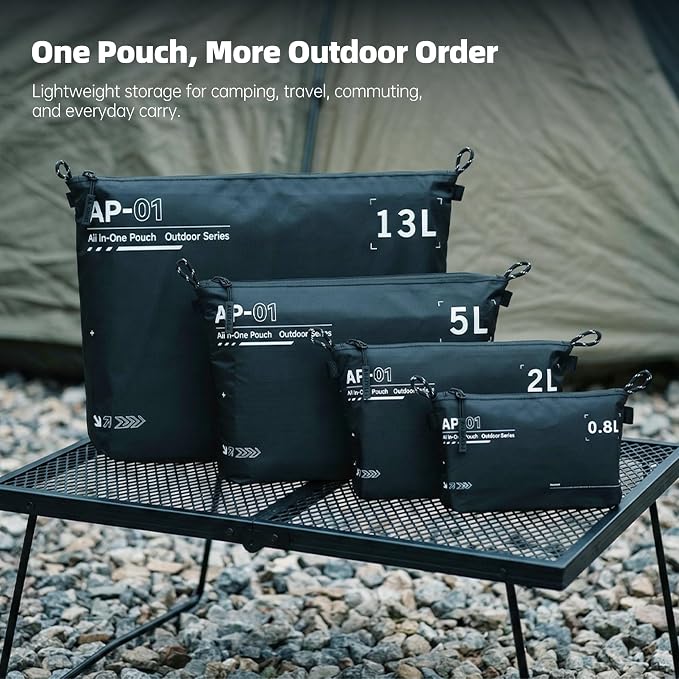AMBITFUL AP-01 Water-Resistant Organizer Pouch, Ultra-Light Travel Storage Bag