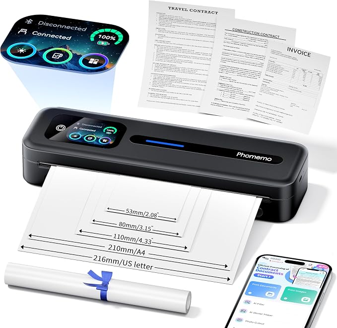 Phomemo Upgraded Portable Printer