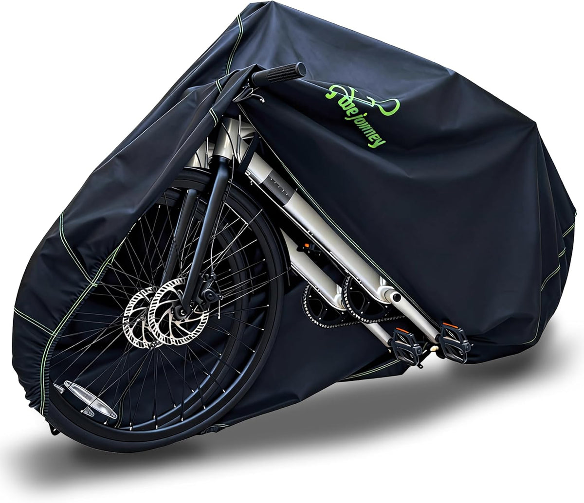 Skiennix Bike Cover for 2 Bikes - Waterproof Outdoor Protection Against Rain, Sun, and Dust