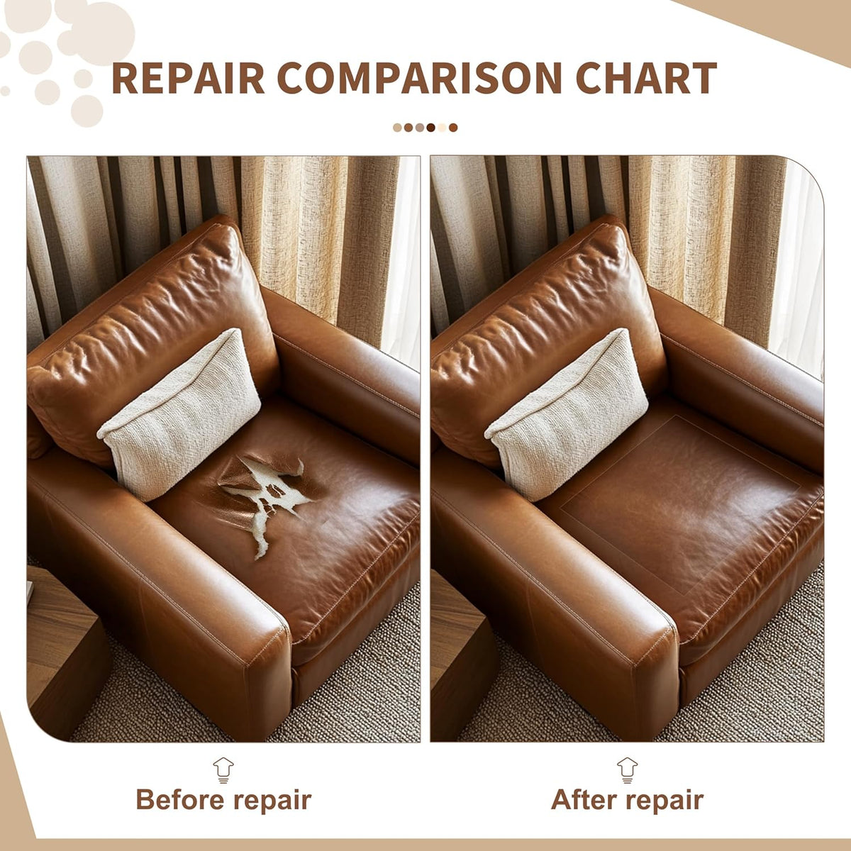 TIANLDD Leather Repair Tape,16 x 80 Inches Self Adhesive Leather Repair Patch，Leather Repair Kit for Furniture，Couches,Car Seats,Cabinets,Handbags(Dark Green-Fine Lines)