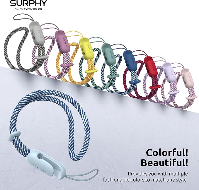 SURPHY 2 Pack Phone Lanyard for Cellphone Case, Phone Wrist Strap for Case