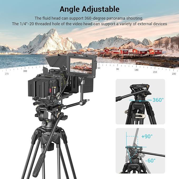 SmallRig AD-01 Video Tripod, Cameras 3751