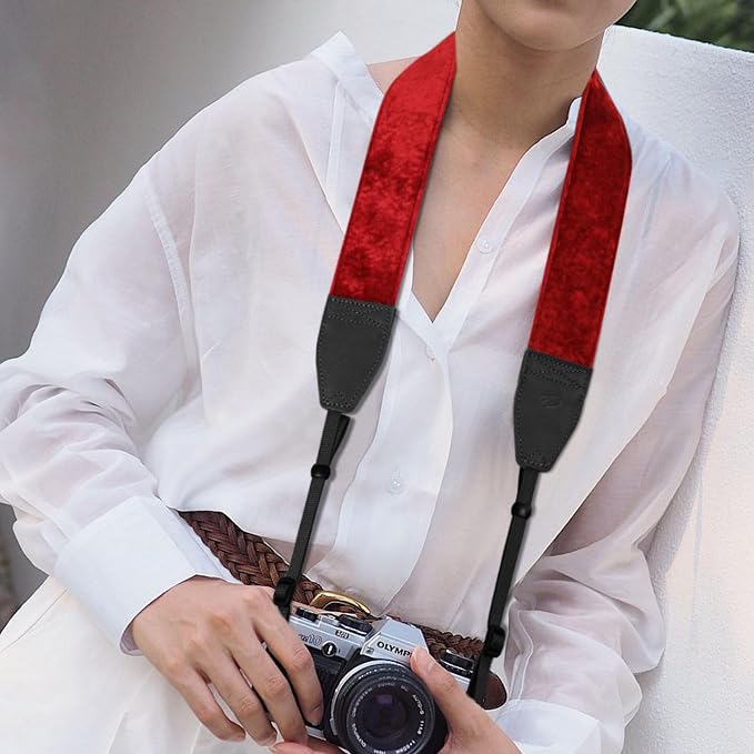 Padwa Lifestyle Velvet Camera Strap