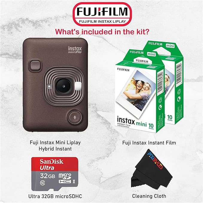 Fujifilm Mini LiPlay Hybrid Instant Camera