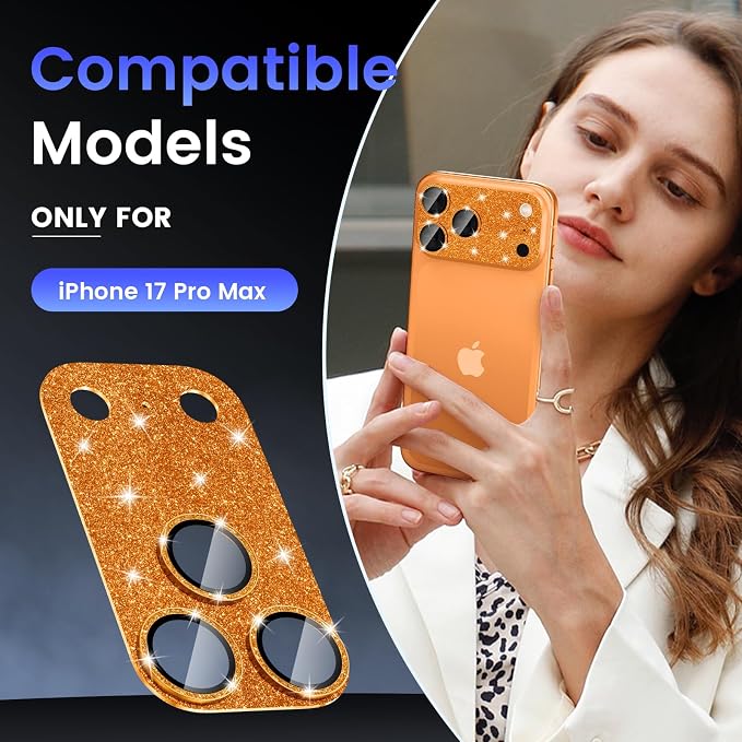 Tensea for iPhone 17 Pro Max Camera Lens Protector, Metal Aluminum Alloy